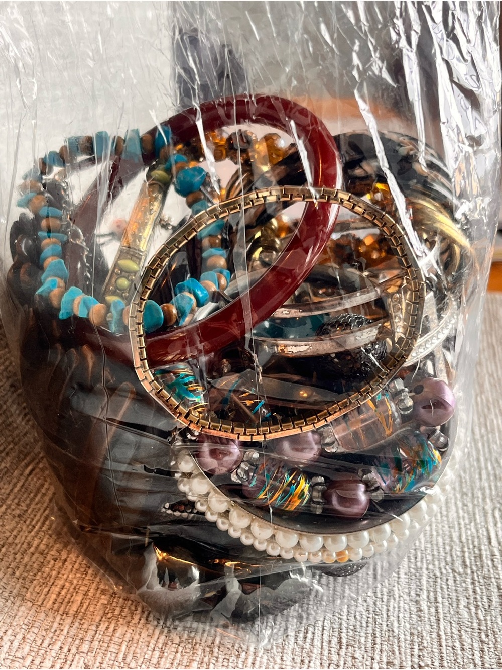 Mixed Women’s Bracelets Stack - Multi-Color Fashion Jewelry - Picture 3 of 7